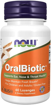 Oralbiotic 60 gélules NOW FOODS